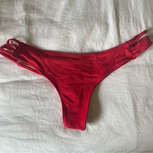 Red Midori Bikini Bottoms